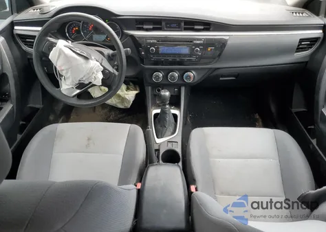 2015 Toyota Corolla L from USA, damaged, VIN 2T1BURHE7FC233955